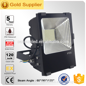 Beam angle 60/120 degree IP65 led floodlight 200w